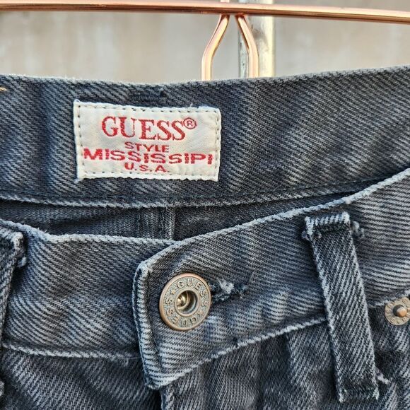 Guess jeans y2k 90s 80s jeans black - Picture 3 of 13